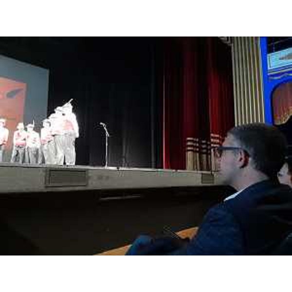 Lassessore Roberti al concerto per i cento anni di fondazione della sezione Ana di Trieste. - Lassessore Roberti al concerto per i cento anni di fondazione della sezione Ana di Trieste.