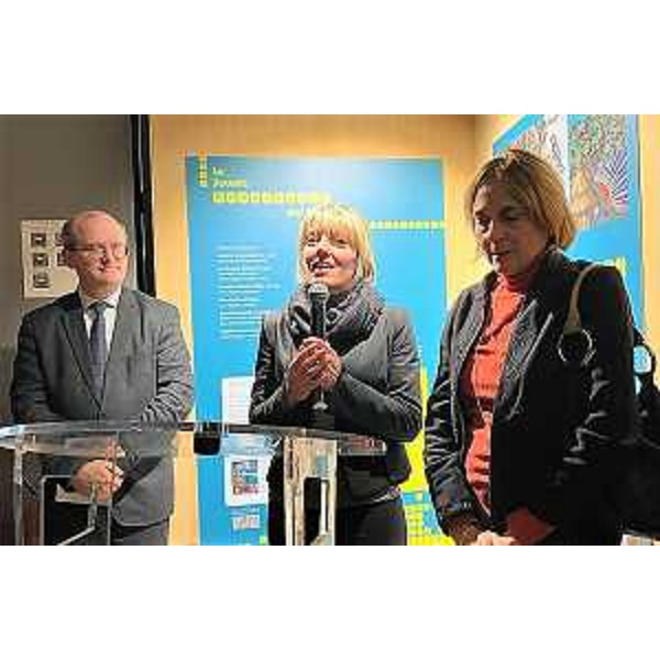 L'intervento dell'assessore regionale Barbara Zilli alla cerimonia di inaugurazione della mostra di mosaici a Lione - L'intervento dell'assessore regionale Barbara Zilli alla cerimonia di inaugurazione della mostra di mosaici a Lione