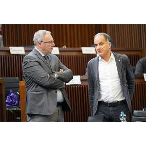 Mauro Bordin (Lega) e Mauro Di Bert (PrFvg/Ar) - Mauro Bordin (Lega) e Mauro Di Bert (PrFvg/Ar)