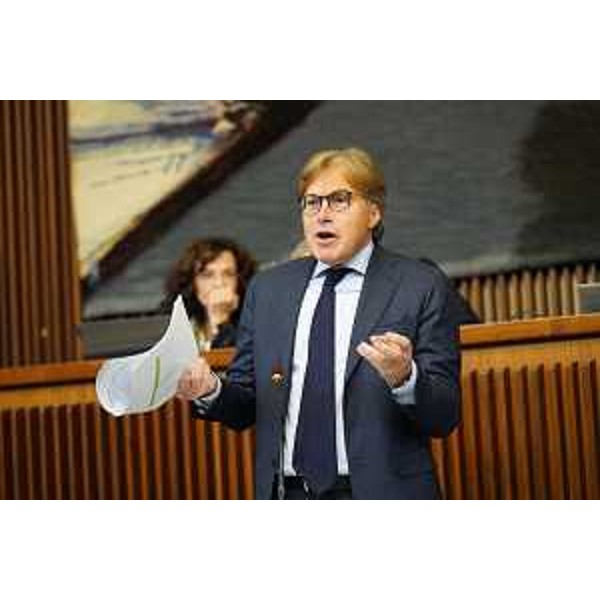 L'assessore regionale Sergio Emidio Bini - L'assessore regionale Sergio Emidio Bini