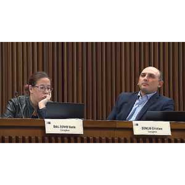 Cristian Sergo (M5S), insieme alla collega pentstellata Ilaria Dal Zovo - Cristian Sergo (M5S), insieme alla collega pentstellata Ilaria Dal Zovo