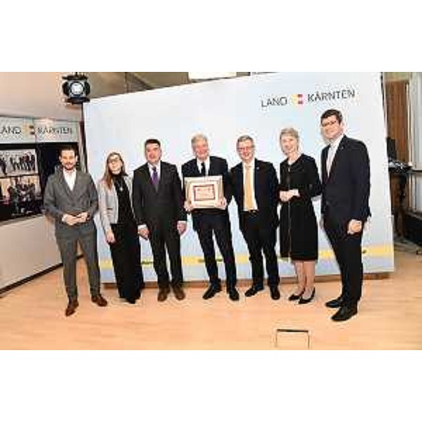 Un momento della celebrazione del decennale di fondazione del Gect Euregio Senza confini - Un momento della celebrazione del decennale di fondazione del Gect Euregio Senza confini