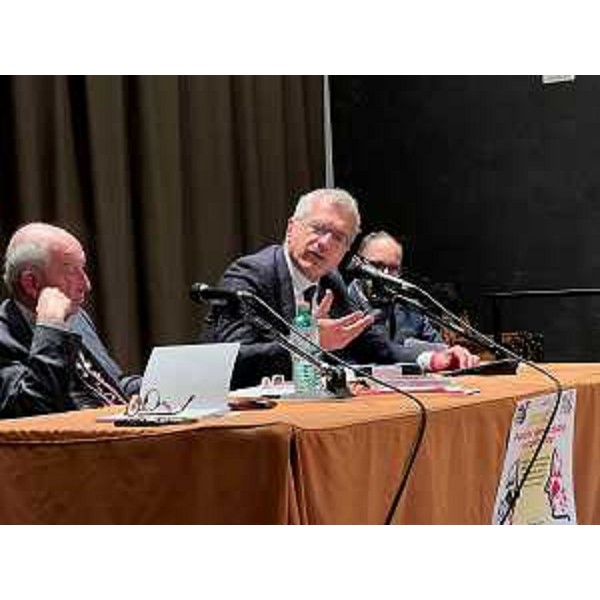 L'intervento del presidente del Consiglio regionale Fvg, Piero Mauro Zanin - L'intervento del presidente del Consiglio regionale Fvg, Piero Mauro Zanin