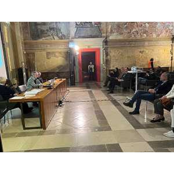 Il presidente del Cr Fvg, Piero Mauro Zanin, segue i lavori in prima fila al castello di Udine - Il presidente del Cr Fvg, Piero Mauro Zanin, segue i lavori in prima fila al castello di Udine