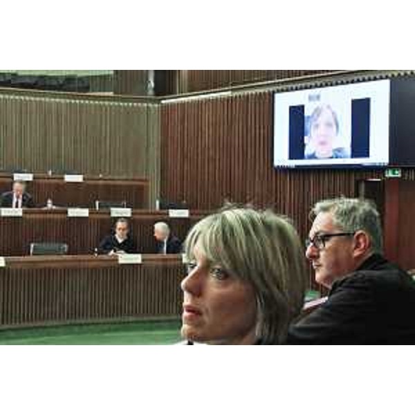 L'assessore regionale alle Finanze Barbara Zilli durante la riunione della Prima commissione consiliare in merito alla manovra di Bilancio 2023-25. - L'assessore regionale alle Finanze Barbara Zilli durante la riunione della Prima commissione consiliare in merito alla manovra di Bilancio 2023-25.