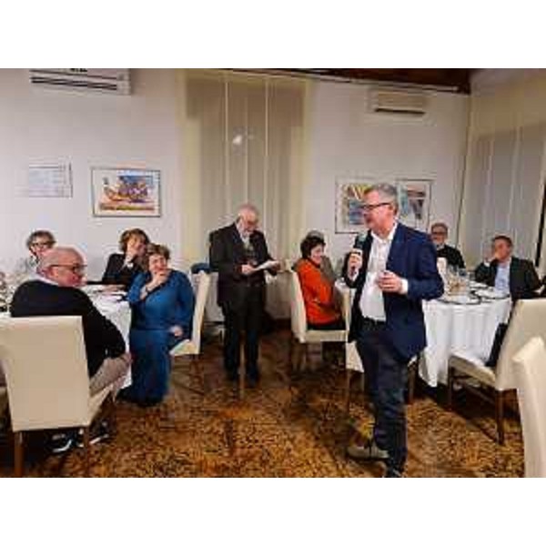 L'assessore Stefano Zannier intervenuto all'evento "La Pitina, icona del territorio" organizzato allo Ial di Aviano - L'assessore Stefano Zannier intervenuto all'evento "La Pitina, icona del territorio" organizzato allo Ial di Aviano