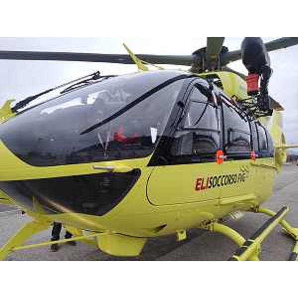 Un mezzo dell'elisoccorso - Un mezzo dell'elisoccorso