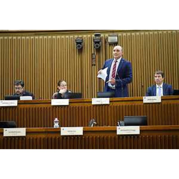 I consiglieri regionali M5S: da sinistra Mauro Capozzella, Ilaria Dal Zovo, Cristian Sergo e Andrea Ussai - I consiglieri regionali M5S: da sinistra Mauro Capozzella, Ilaria Dal Zovo, Cristian Sergo e Andrea Ussai