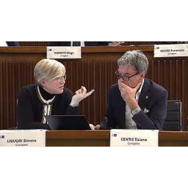 I due rappresentanti dei Cittadini in Aula, Simona Liguori e Tiziano Centis - I due rappresentanti dei Cittadini in Aula, Simona Liguori e Tiziano Centis