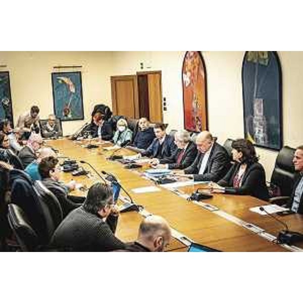 La conferenza stampa delle Opposizioni - La conferenza stampa delle Opposizioni