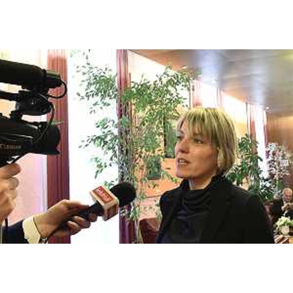 L'assessore alle Finanze Barbara Zilli. - L'assessore alle Finanze Barbara Zilli.
