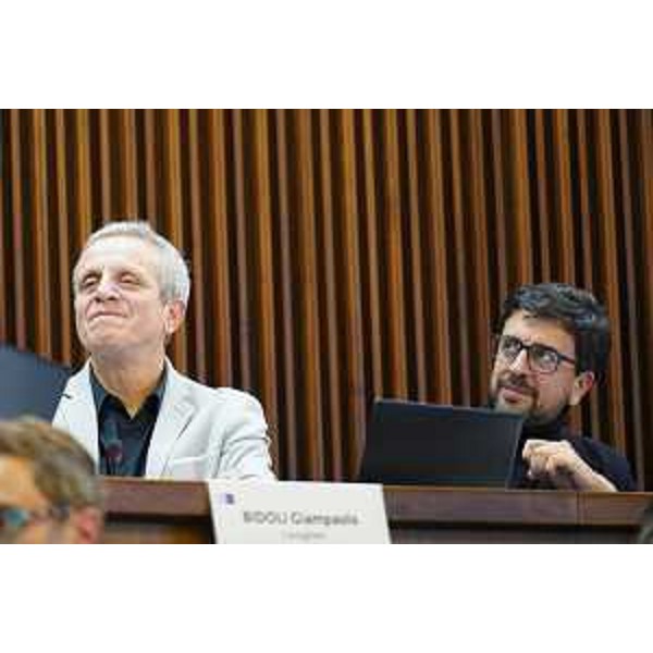 Giampaolo Bidoli (Patto) e Mauro Capozzella (M5S) - Giampaolo Bidoli (Patto) e Mauro Capozzella (M5S)