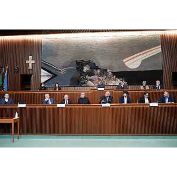 L'intervento del presidente del Cr Fvg, Piero Mauro Zanin - L'intervento del presidente del Cr Fvg, Piero Mauro Zanin