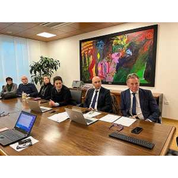 L'assessore alla Difesa dell'Ambiente, Fabio Scoccimarro, nel corso della riunione del Comitato di indirizzo e verifica di Arpa Fvg. - L'assessore alla Difesa dell'Ambiente, Fabio Scoccimarro, nel corso della riunione del Comitato di indirizzo e verifica di Arpa Fvg.