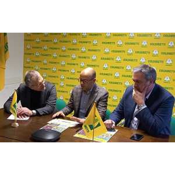 Il presidente Zanin (primo da sinistra) accanto a Vendrame e Magalini - Il presidente Zanin (primo da sinistra) accanto a Vendrame e Magalini 