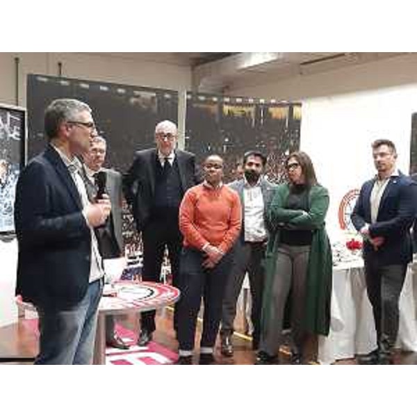 L'assessore regionale Pierolao Roberti alla presentazione della nuova proprietà della Pallacanestro Trieste - L'assessore regionale Pierolao Roberti alla presentazione della nuova proprietà della Pallacanestro Trieste