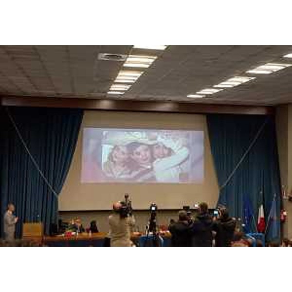 Il video su Lorenzo Parelli proiettato durante la tavola rotonda - Il video su Lorenzo Parelli proiettato durante la tavola rotonda