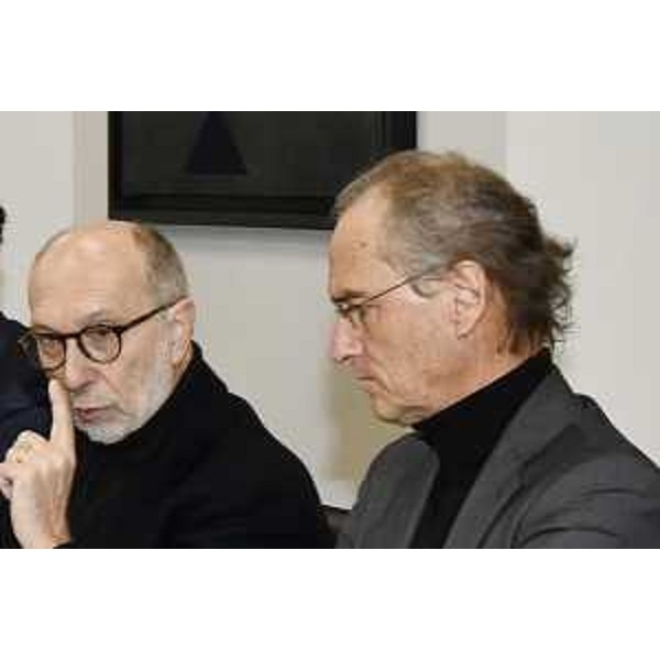 Il vicegovernatore Riccardo Riccardi e il presidente di Fondazione Friuli Giuseppe Morandini - Il vicegovernatore Riccardo Riccardi e il presidente di Fondazione Friuli Giuseppe Morandini