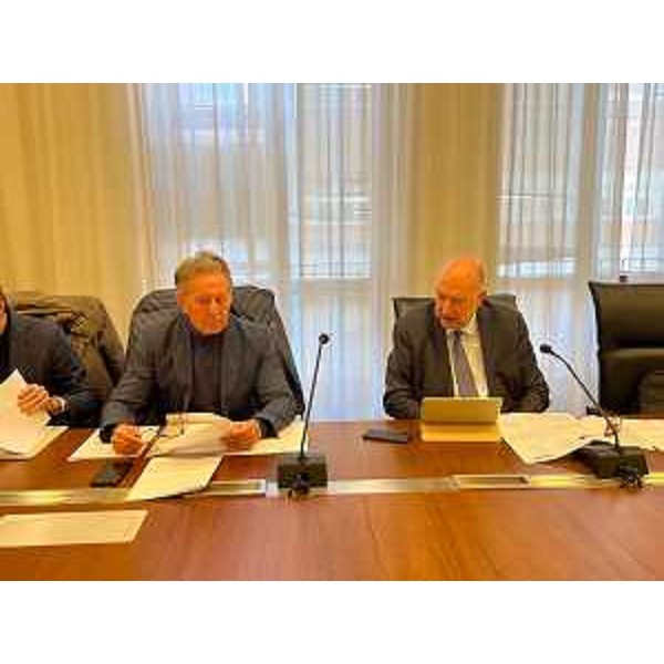 L'assessore regionale Fabio Scoccimarro, insieme a Roberto Cosolini (Pd), presidente del Comitato Lcv - L'assessore regionale Fabio Scoccimarro, insieme a Roberto Cosolini (Pd), presidente del Comitato Lcv