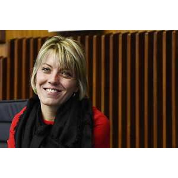 L'assessore regionale alle Finanze Barbara Zilli - L'assessore regionale alle Finanze Barbara Zilli