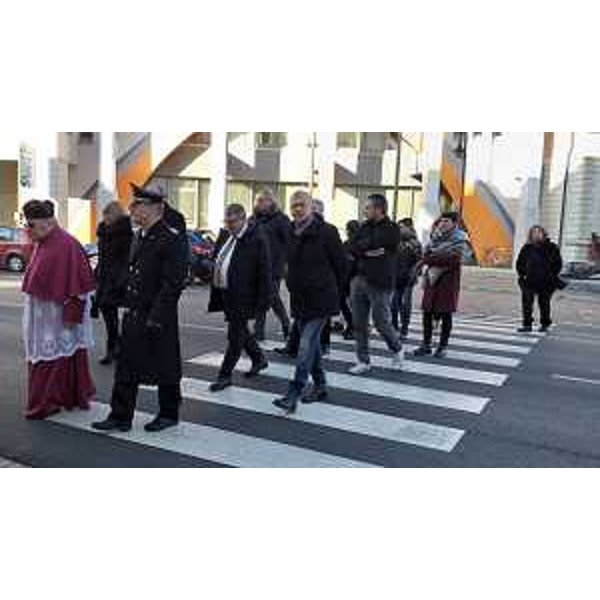 Il presidente Piero Mauro Zanin e il consigliere regionale Mauro Bordin alla festa patronale di Mortegliano - Il presidente Piero Mauro Zanin e il consigliere regionale Mauro Bordin alla festa patronale di Mortegliano