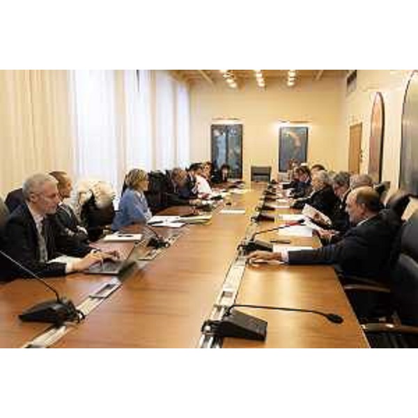 La seduta della Giunta per le nomine - La seduta della Giunta per le nomine