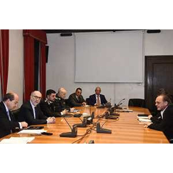 la Riunione del Comitato provinciale per l'ordine e la sicurezza - la Riunione del Comitato provinciale per l'ordine e la sicurezza