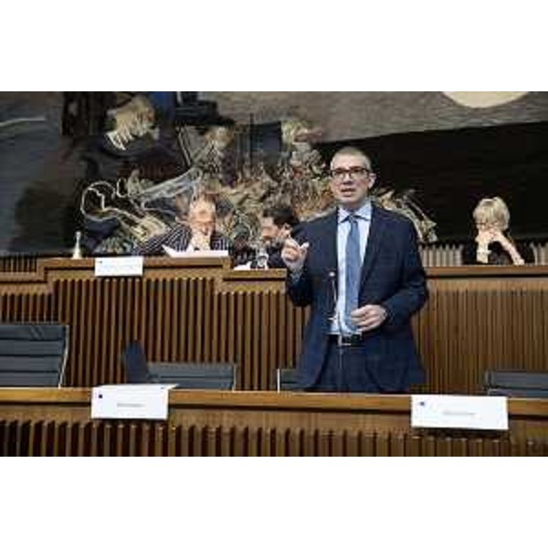 L'assessore regionale Pierpaolo Roberti - L'assessore regionale Pierpaolo Roberti