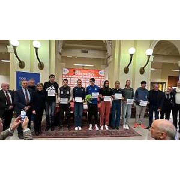 Lassessore regionale alle Finanze Barbara Zilli alla presentazione di UdinJump, il meeting internazionale di salto in alto. - Lassessore regionale alle Finanze Barbara Zilli alla presentazione di UdinJump, il meeting internazionale di salto in alto.