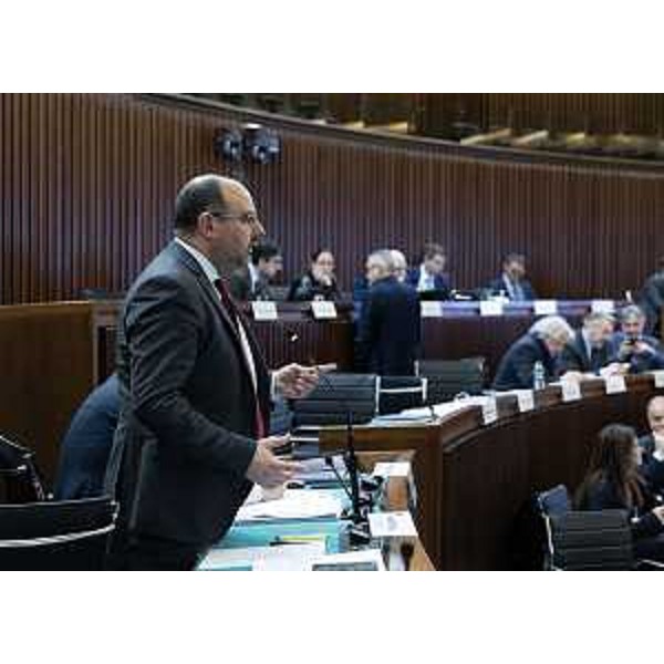 Diego Moretti, capogruppo del Pd - Diego Moretti, capogruppo del Pd