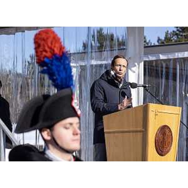 L'intervento del governatore Fvg, Massimiliano Fedriga - L'intervento del governatore Fvg, Massimiliano Fedriga