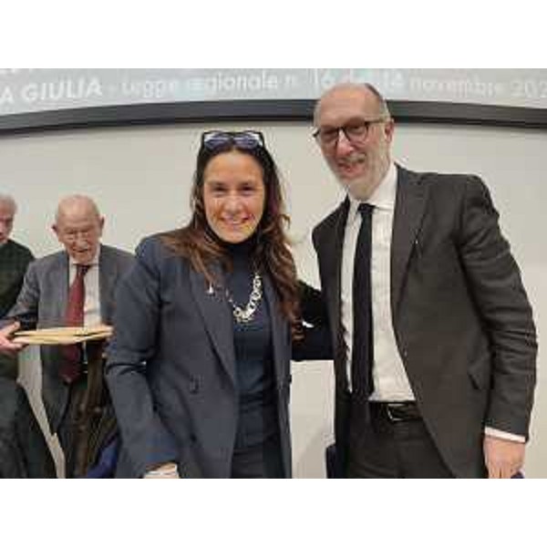 Il vicegovernatore Riccardo Riccardi assieme al ministro Alessandra Locatelli - Il vicegovernatore Riccardo Riccardi assieme al ministro Alessandra Locatelli