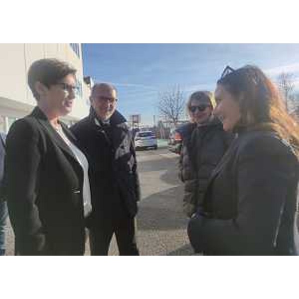 L'arrivo del ministro Alessandra Locatelli a Tavagnacco alla presenza del vicegovernatore Riccardi, del sottosegretario Sandra Savino e di Elena Bulfone di Progettoautismo Fvg Onlus - L'arrivo del ministro Alessandra Locatelli a Tavagnacco alla presenza del vicegovernatore Riccardi, del sottosegretario Sandra Savino e di Elena Bulfone di Progettoautismo Fvg Onlus