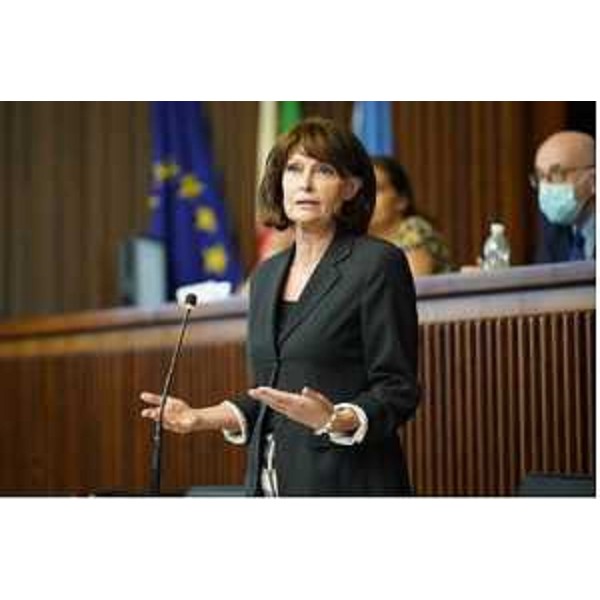 L'assessore regionale al Lavoro, Formazione, Istruzione, Ricerca, Università e Famiglia Alessia Rosolen - L'assessore regionale al Lavoro, Formazione, Istruzione, Ricerca, Università e Famiglia Alessia Rosolen