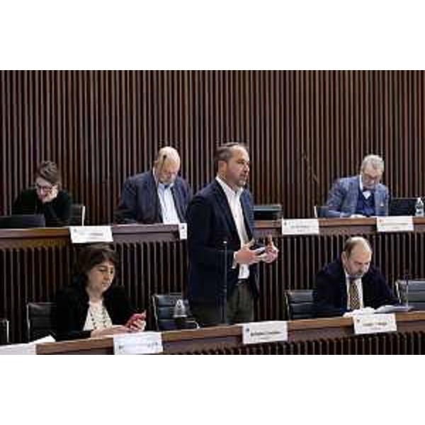 L'intervento di Cristiano Shaurli (Pd) - L'intervento di Cristiano Shaurli (Pd)