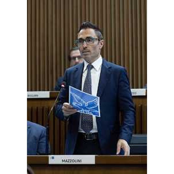 Il confermato vicepresidente del Consiglio regionale, Stefano Mazzolini - Il confermato vicepresidente del Consiglio regionale, Stefano Mazzolini