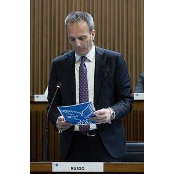 Il confermato vicepresidente del Consiglio regionale, Francesco Russo - Il confermato vicepresidente del Consiglio regionale, Francesco Russo