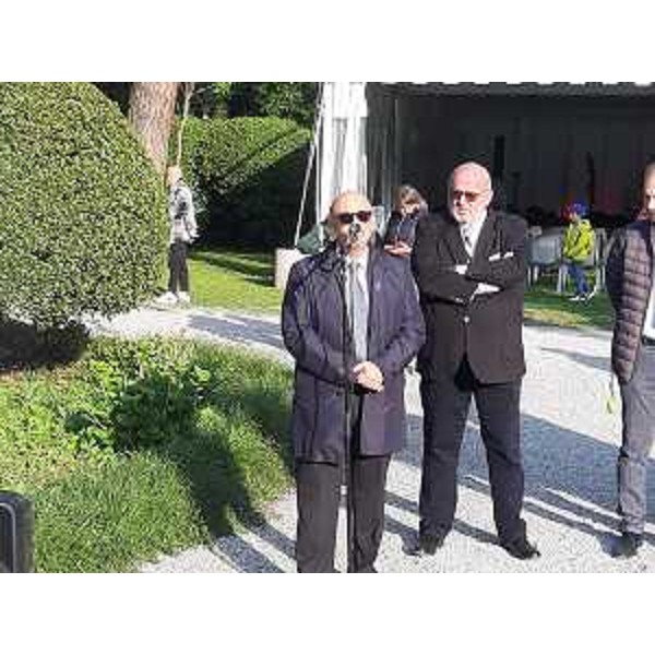 L'assessore regionale al Patrimonio Sebastiano Callari, al centro della foto, all'inaugurazione a Gorizia della rassegna 'Contea profumi di cultura europea' - L'assessore regionale al Patrimonio Sebastiano Callari, al centro della foto, all'inaugurazione a Gorizia della rassegna 'Contea profumi di cultura europea' 