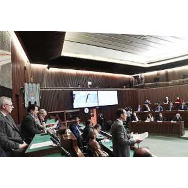 L'intervento in Aula del governatore Massimiliano Fedriga - L'intervento in Aula del governatore Massimiliano Fedriga