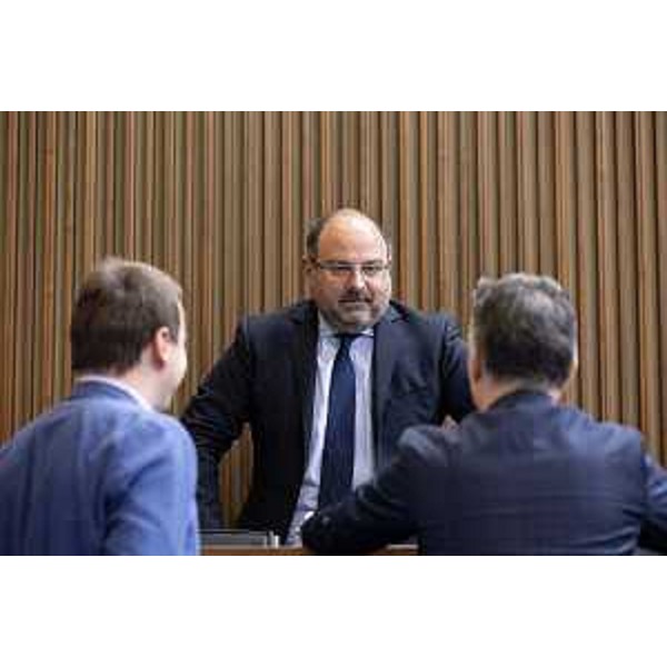 Diego Moretti, capogruppo del Pd - Diego Moretti, capogruppo del Pd