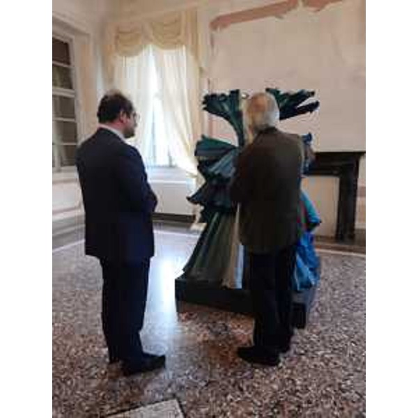 Il vicegovernatore della Regione con delega a Cultura e sport Mario Anzil allinaugurazione della mostra "Roberto Capucci: Prospettive a Villa Manin" - Il vicegovernatore della Regione con delega a Cultura e sport Mario Anzil allinaugurazione della mostra "Roberto Capucci: Prospettive a Villa Manin"