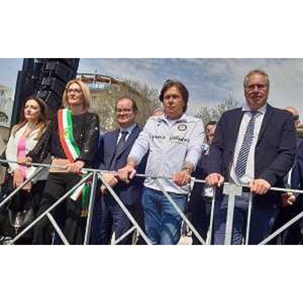 La consigliera regionale Maddalena Spagnolo (Lega), alla cerimonia per i 120 anni di Lignano Sabbiadoro - La consigliera regionale Maddalena Spagnolo (Lega), alla cerimonia per i 120 anni di Lignano Sabbiadoro