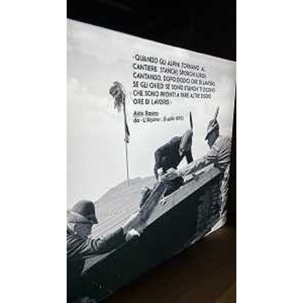 La mostra gemonese "Parole e immagini degli alpini nel Friuli terremotato" - La mostra gemonese "Parole e immagini degli alpini nel Friuli terremotato"