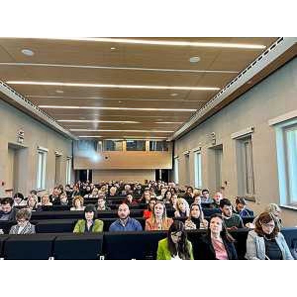 Alcune fasi dell'incontro di ieri a Villa Manin sulla presentazione degli impatti dei luoghi culturali - Alcune fasi dell'incontro di ieri a Villa Manin sulla presentazione degli impatti dei luoghi culturali