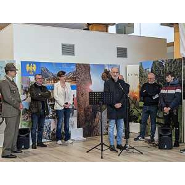 L'assessore Riccardo Riccardi nel corso del suo intervento - L'assessore Riccardo Riccardi nel corso del suo intervento