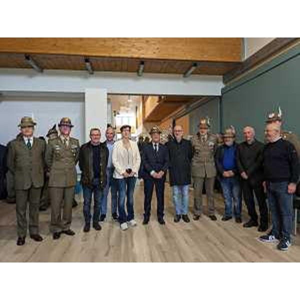 Riccardi con le altre autorità presenti - Riccardi con le altre autorità presenti