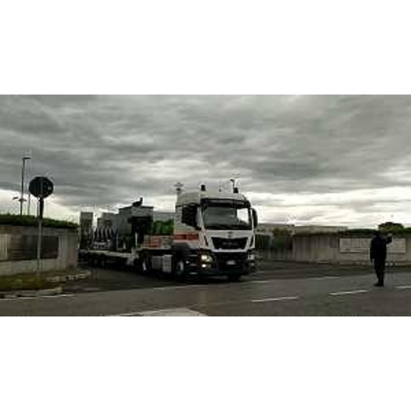 Il convoglio in partenza da Palmanova - Il convoglio in partenza da Palmanova