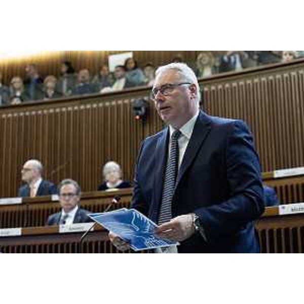 Il presidente del Consiglio regionale, Mauro Bordin - Il presidente del Consiglio regionale, Mauro Bordin