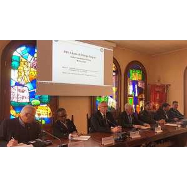 Un altro momento dell'incontro sul progetto Isola di Morgo - Un altro momento dell'incontro sul progetto Isola di Morgo