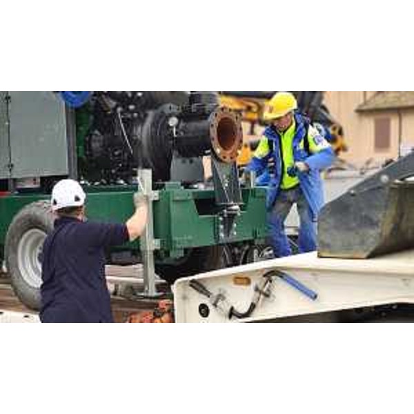 La grande idrovora del Friuli Venezia Giulia impiegata a favore della popolazione alluvionata dell'Emiulia-Romagna - La grande idrovora del Friuli Venezia Giulia impiegata a favore della popolazione alluvionata dell'Emiulia-Romagna 